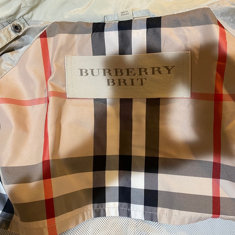 BURBERRY BRIT RAIN JACKET